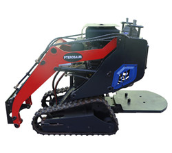 _Distributor mini excavator rotating grapple